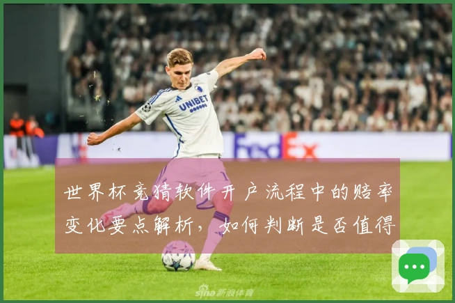 世界杯竞猜软件开户流程中的赔率变化要点解析,如何判断是否值得下注